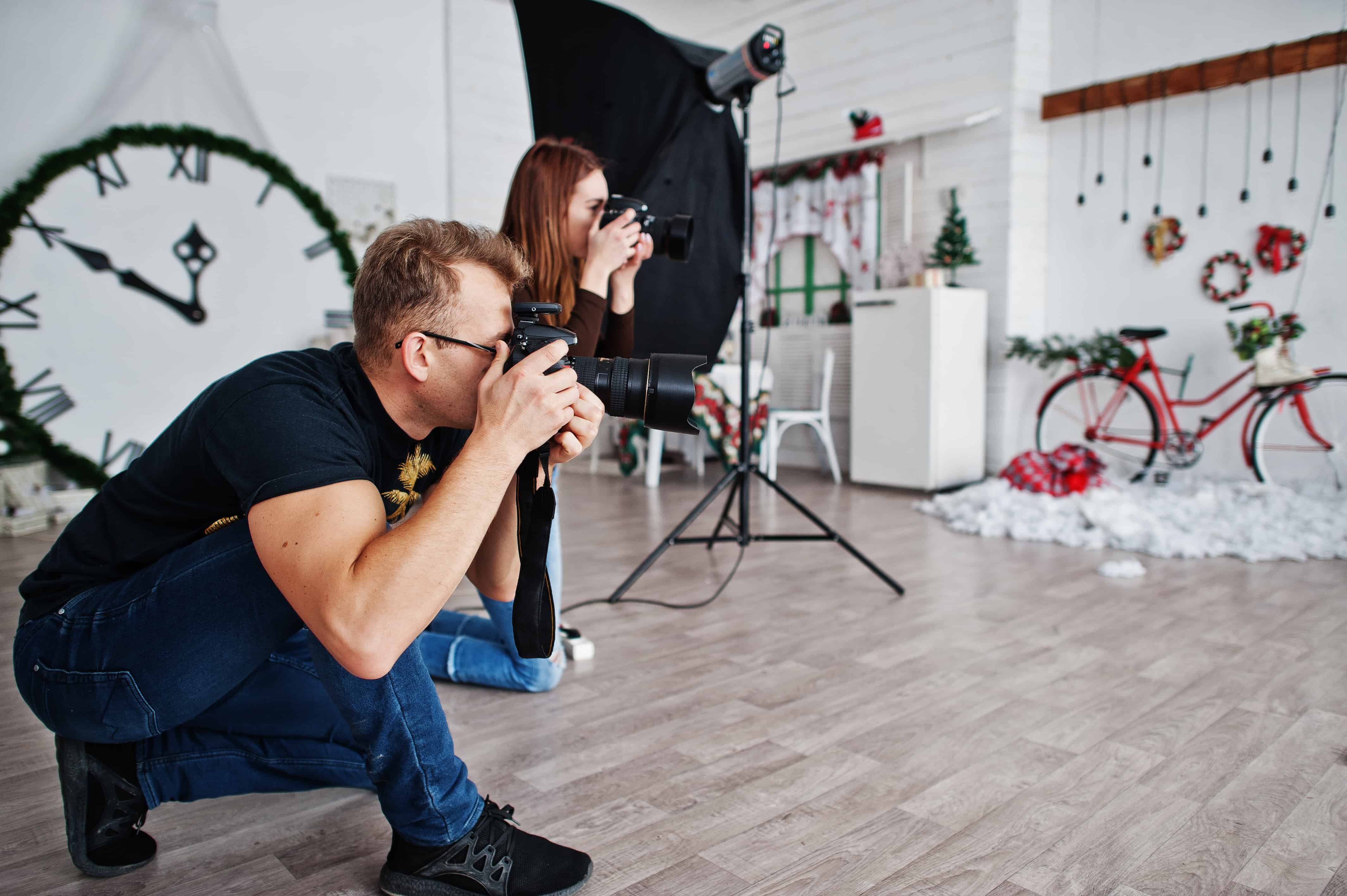 Pris de photo professionnelle en studio