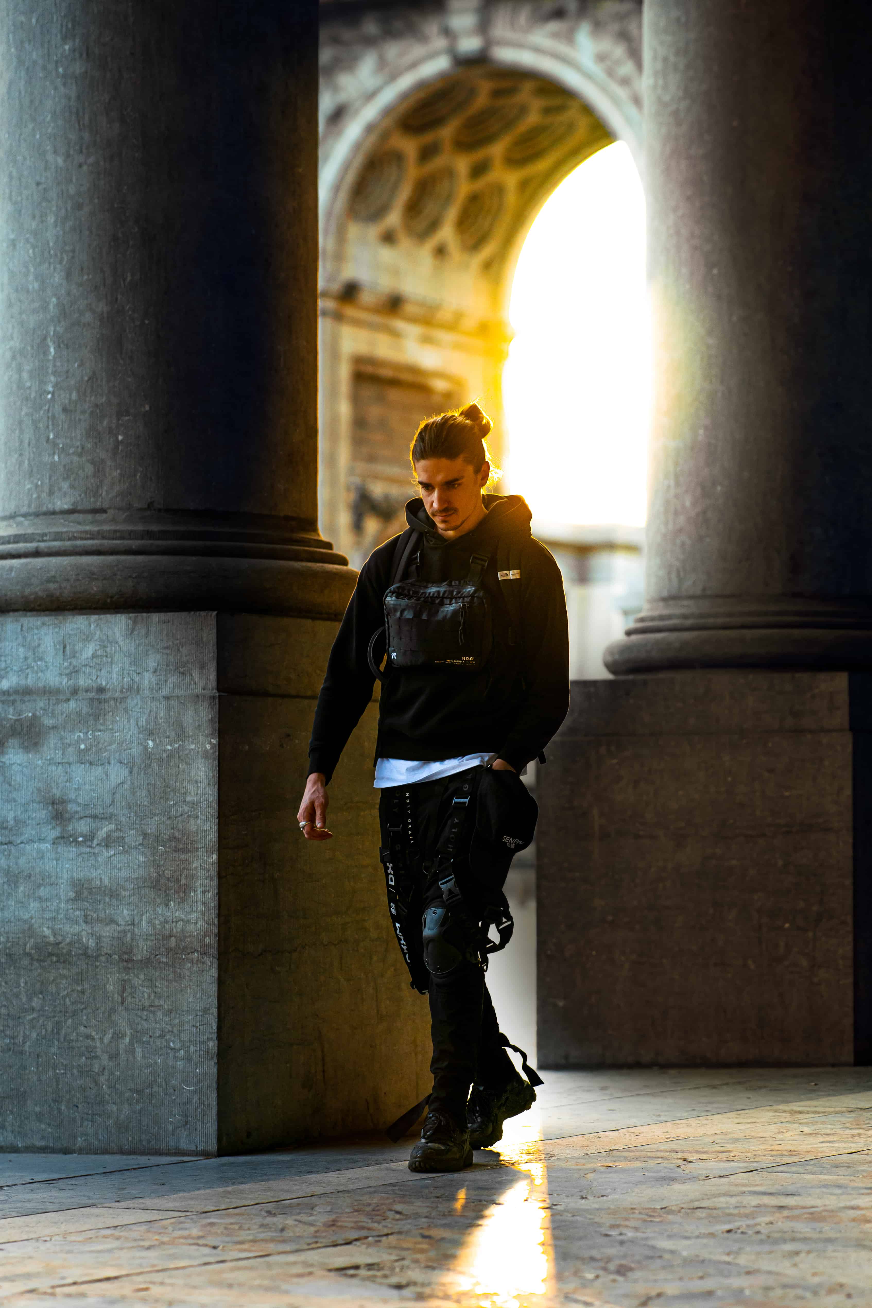 Shooting W0lfy au Cinquantenaire de Bruxelles